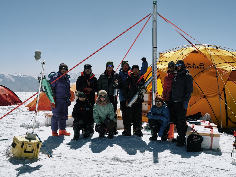 Ice Memory, Pamir, Ice core drilling, mission