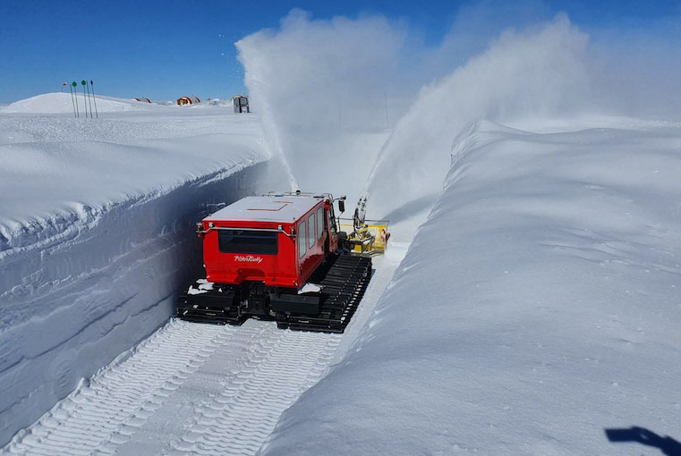 Nouveaux tests en cours pour le Sanctuaire Ice Memory à la station Concordia - Antarctique 