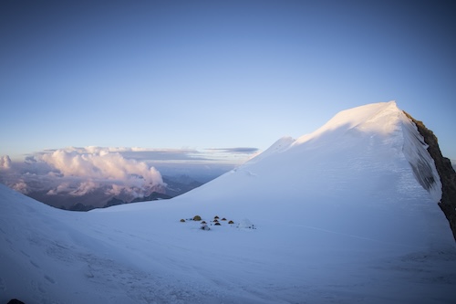 Grand combin, glacier, expedition