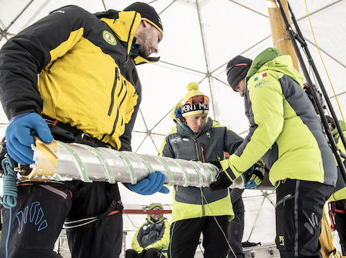 Ice Memory, Colle del Lys, Alps, Ice core