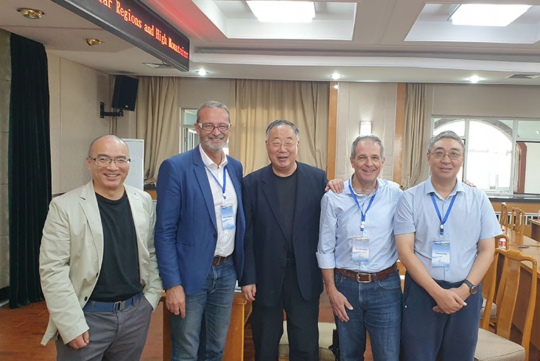 Workshop Ice Memory en Chine