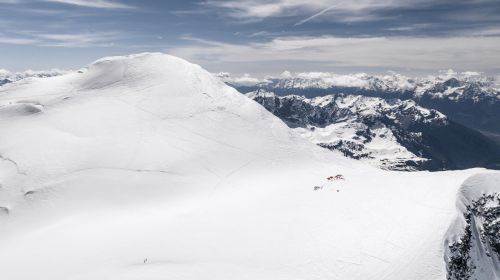 Grand combin, glacier, expedition
